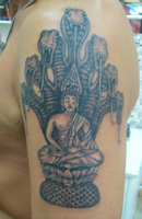 Ganesh & Buddha  Tattoo