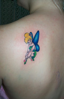 Wing & Angel Tattoo